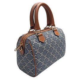 Céline Jacquard Small Boston Bag Multiple colors