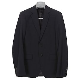 Prada Size Two-Button Suit Set Black