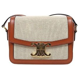 Céline Borsa a tracolla sottile Canvas Triope Multicolore
