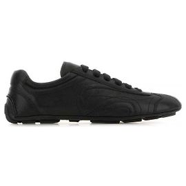 Prada Baskets Montecarlo Re-Edition en cuir Napa Noir