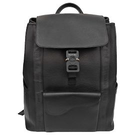 Dior Sac à dos selle en cuir noir Noir