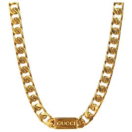 Gucci Colar de corrente Dourado