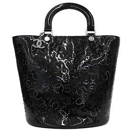 Chanel Black Perf Tote Bag Black