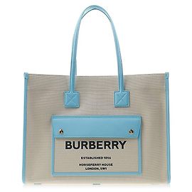Burberry mala Tote Freya Medium em lona bicolor LL MD FREYA TOTE Multicor