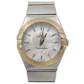 Omega Reloj Constellation Combi Amarillo