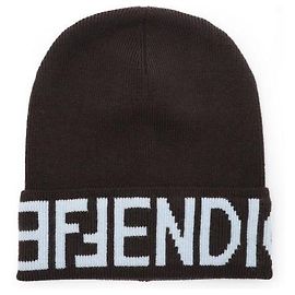 Fendi gorro de lã Preto