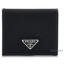 Prada Men's Re-Nylon Wallet Black