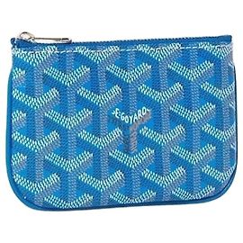 Goyard Sena Nano Pouch Blue Azul