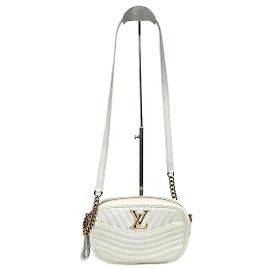 Louis Vuitton Borsa Camera New Wave da donna Beige Marrone
