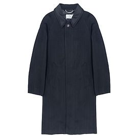Maison Martin Margiela Black Cloth Coat Black