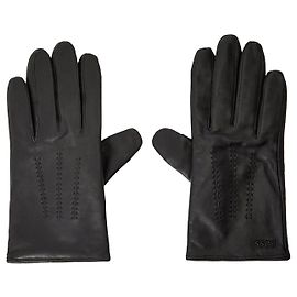 Hugo Boss Generalüberholte Lederhandschuhe für Herren Größe Braun