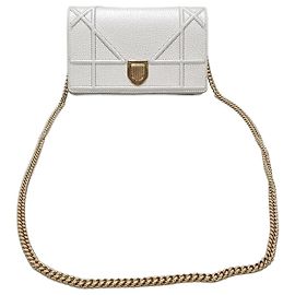Dior Borsa a tracolla Lama Chain Argento