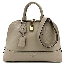Louis Vuitton Monogram Empreinte Neo Alma PM Marron