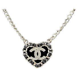 Chanel Collier Logo Cœur Doré