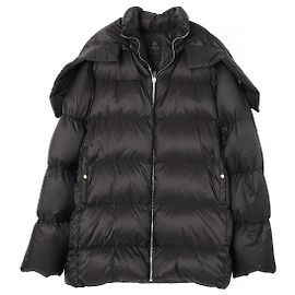 Moncler CYCLOPIC Hooded Down Coat Black Black