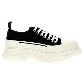 Alexander Mcqueen Tread Slick Schnürschuhe Weiß
