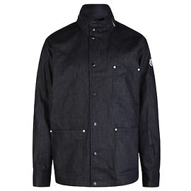 Moncler Chaser Men's Denim Field Jacket Denim Blue Black