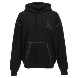 Givenchy Kapuzenpullover aus Baumwolle Weiß
