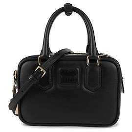 Miu Miu Ledertasche Schwarz
