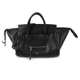 Céline Nova mala de viagem pequena Preto