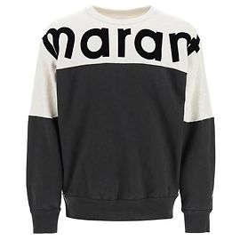 Isabel Marant HOWLEY Fleece Sweatshirt Fade Black Black