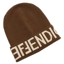Fendi gorro de lã Marrom