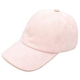 Louis Vuitton Pink Monogram Be My Denim Baseball Cap Pink
