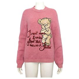 Gucci Harry Styles Haha Strickpullover für Damen Pink