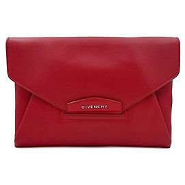 Givenchy Antigona Clutch Red