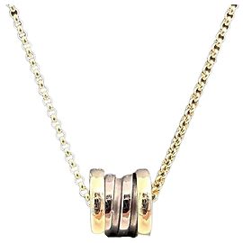 Bulgari Ceramic Mini Necklace Pink