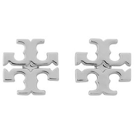 Tory Burch Stud Earring Silvery