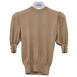 Gucci T-Shirt aus extrafeiner Wolle Orange