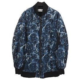 Dior Silk Zip-up Jumper Jacket Black