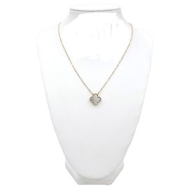 Van Cleef & Arpels Colar com pendente Vintage Alhambra em madrepérola Prata