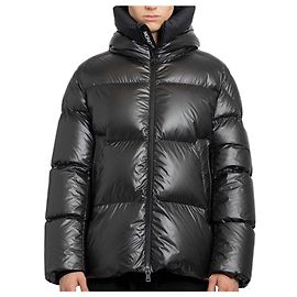 Moncler Daunenjacke Schwarz Stoff Herren Schwarz