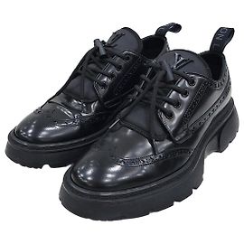 Louis Vuitton Scarpe Derby Monogram Abesse Nero