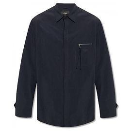 Fendi Camicia in nylon Roma AMYY Blu