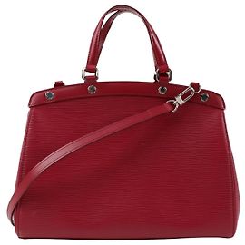 Louis Vuitton Brea MM Tote Schultertasche Pink