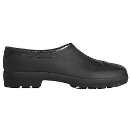 Céline Garden Clog Natural Rubber Black Black