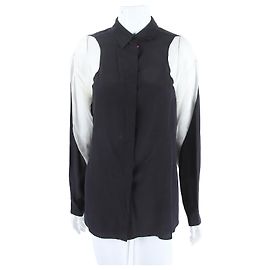 Stella Mc Cartney Blusa di seta Stella McCartney nera Nero
