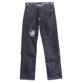 Pantaloni in denim neri Off White Nero