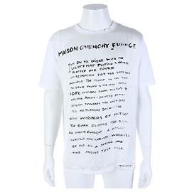 Camicia Givenchy Bianca a Maniche Corte Bianco