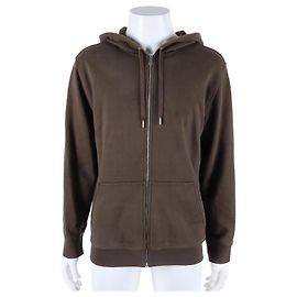 Hermès Giacca con cappuccio e zip Hermes Marrone