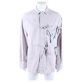 Giacca in denim rosa Louis Vuitton Blu