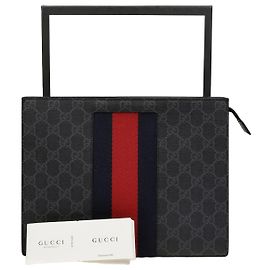 Gucci Pochette Web Noir