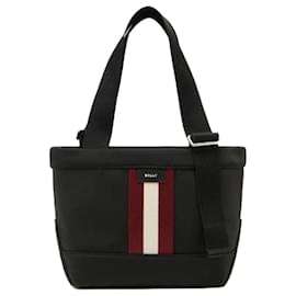 Bally Code Tote Bag Black
