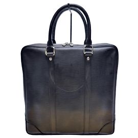 Louis Vuitton Vivienne MM Briefcase Unisex Black
