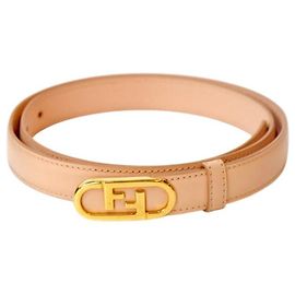 Cinto Fendi 80 Size de couro rosa Rosa