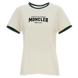 Moncler Puff Logo Jersey T-Shirt Grün