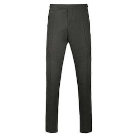 Thom Browne Low Rise Super Wool Pants Black